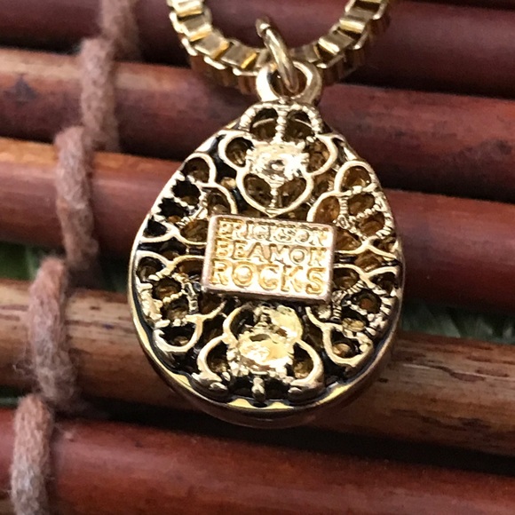 Erickson Beamon Rocks Rhinestone Necklace - Picture 7 of 9